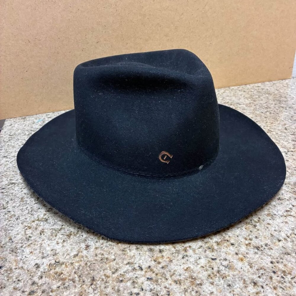 Charlie 1 Horse Black Fur Blend Cowboy Hat